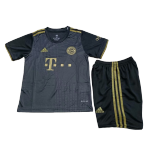 Bayern Munich Away Jersey Kit 2021/22 Kids(Jersey+Shorts)