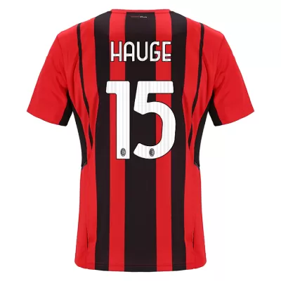 AC Milan HAUGE #15 Home Jersey 2021/22 - gojersey