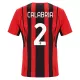 AC Milan CALABRIA #2 Home Jersey 2021/22 - gojerseys
