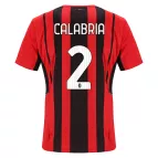 AC Milan CALABRIA #2 Home Jersey 2021/22 - goaljerseys