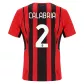 AC Milan CALABRIA #2 Home Jersey 2021/22 - goaljerseys
