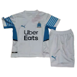 Marseille Home Jersey Kit 2021/22 Kids(Jersey+Shorts)