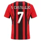 AC Milan S. CASTILLEJO #7 Home Jersey 2021/22 - goaljerseys