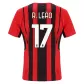 AC Milan R. LEÃO #17 Home Jersey 2021/22 - goaljerseys