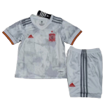 Spain Away Jersey Kit 2021 Kids(Jersey+Shorts)