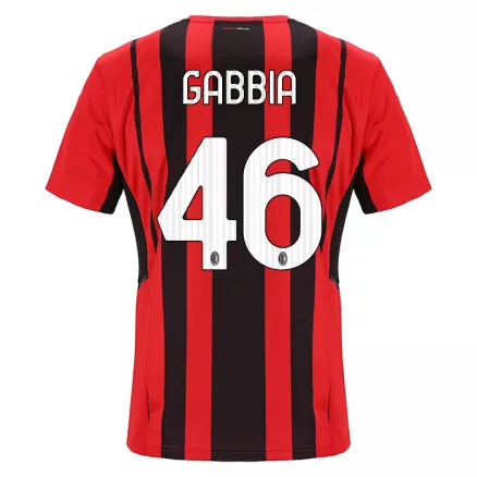 AC Milan GABBIA #46 Home Jersey 2021/22 - gojerseys