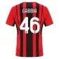 AC Milan GABBIA #46 Home Jersey 2021/22 - goaljerseys