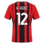 AC Milan A.REBIĆ #12 Home Jersey 2021/22 - goaljerseys