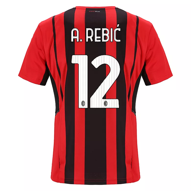 AC Milan A.REBIĆ #12 Home Jersey 2021/22 - gojersey