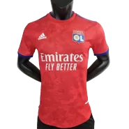 Olympique Lyonnais Away Jersey Authentic 2021/22 - goaljerseys