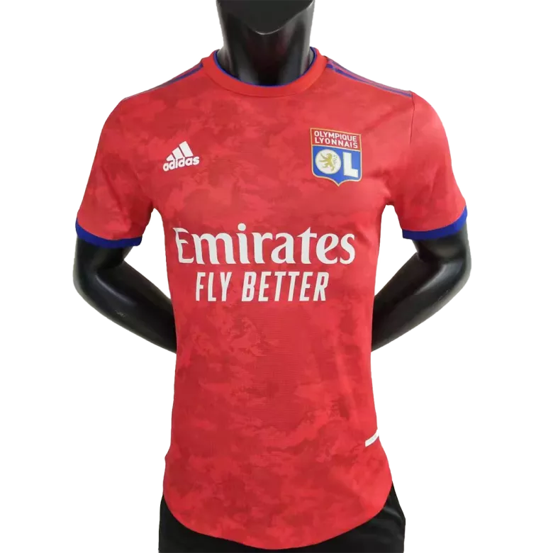 Olympique Lyonnais Away Jersey Authentic 2021/22 - gojersey