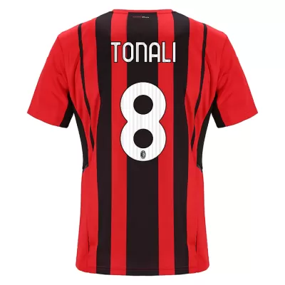 AC Milan TONALI #8 Home Jersey 2021/22 - gojersey