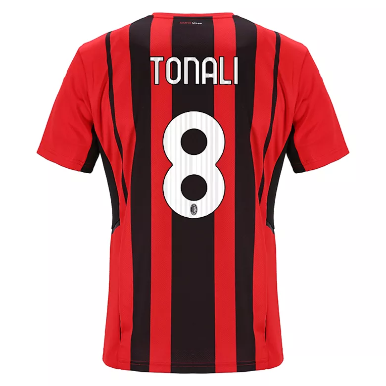 AC Milan TONALI #8 Home Jersey 2021/22 - gojersey