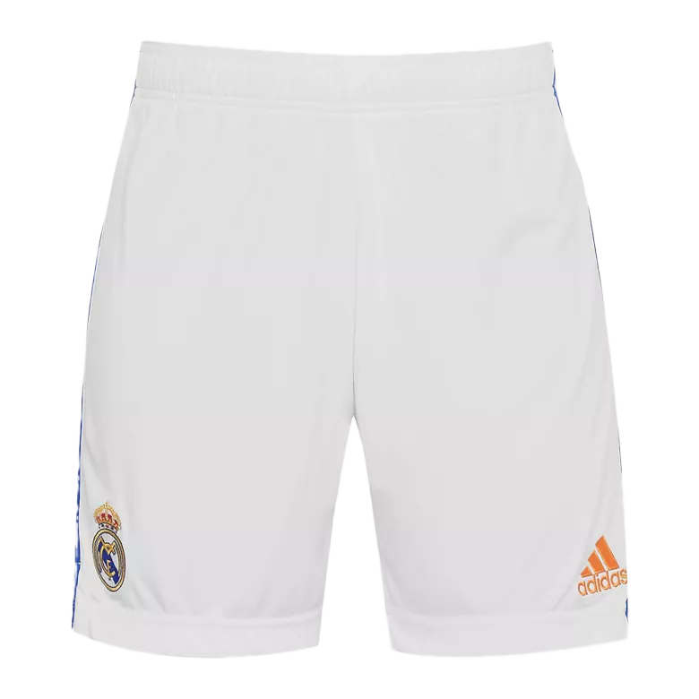 Real Madrid Home Soccer Shorts 2021/22 - gojersey