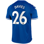 Everton DAVIES #26 Home Jersey 2020/21