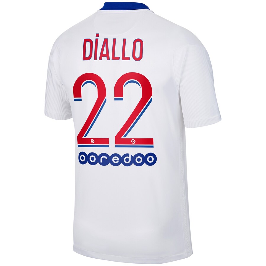 DIALLO #22 PSG Away Jersey 2021/22 By Nike