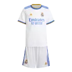 Real Madrid Home Jersey Kit 2021/22 Kids(Jersey+Shorts) - goaljerseys