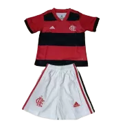 CR Flamengo Home Jersey Kit 2021/22 Kids(Jersey+Shorts) - goaljerseys