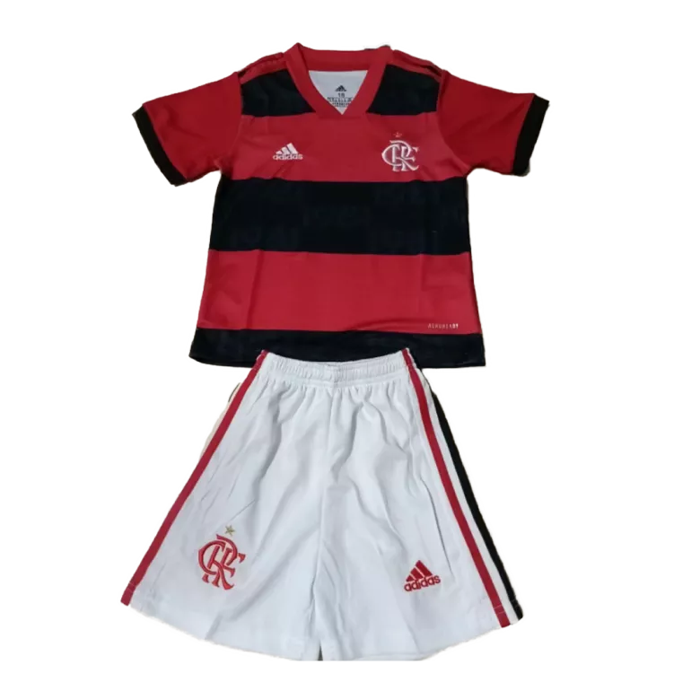 CR Flamengo Home Jersey Kit 2021/22 Kids(Jersey+Shorts) - gojersey
