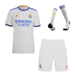 Real Madrid Home Jersey Kit 2021/22 (Jersey+Shorts+Socks) - goaljerseys