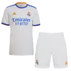 Real Madrid Home Jersey Kit 2021/22 (Jersey+Shorts) - goaljerseys