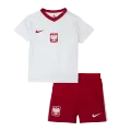 Poland Home Jersey Kit 2020 Kids(Jersey+Shorts) - goaljerseys