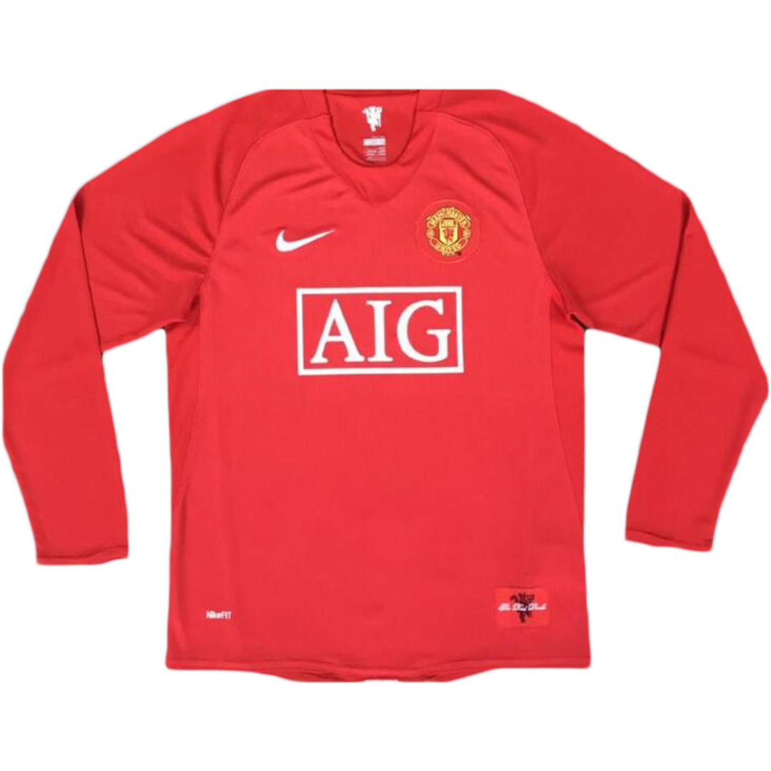 Cristiano Ronaldo Manchester United 07-08 retro long sleeve jersey