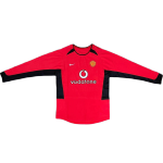 Manchester United Home Jersey Retro 2002/03 - Long Sleeve