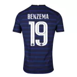 France BENZEMA #19 Home Jersey 2020 - goaljerseys