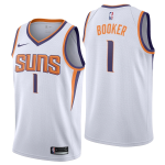 Phoenix Suns Devin Booker #1 NBA Jersey Swingman 2019/20 Nike White - Association