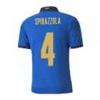 Italy SPINAZZOLA #4 Home Jersey 2020 - goaljerseys