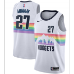 Denver Nuggets Jamal Murray #27 NBA Jersey Swingman Nike White - City