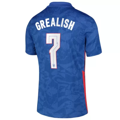 England GREALISH #7 Away Jersey 2020 - gojersey