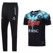 Napoli Training Kit 2021/22 - Blue&Black(Top+Pants) - goaljerseys