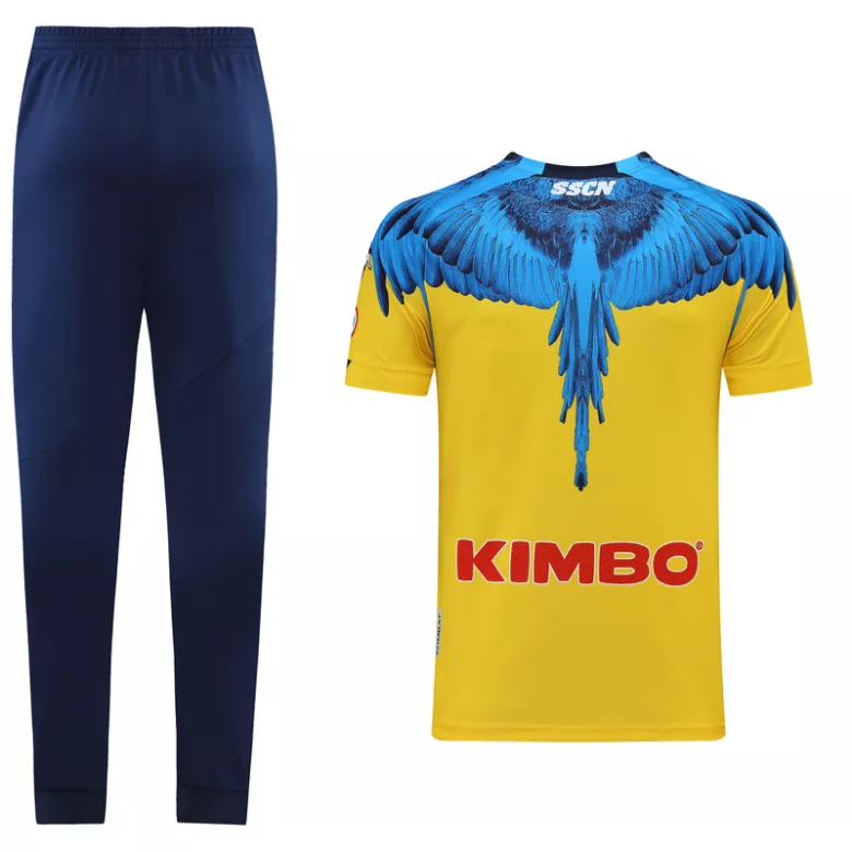 Napoli Training Kit 2021/22 - Yellow&Blue(Top+Pants) - gojersey