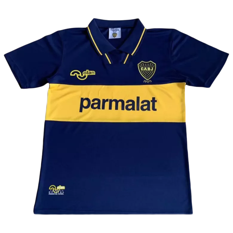 Boca Juniors Home Jersey Retro 1994 - gojersey