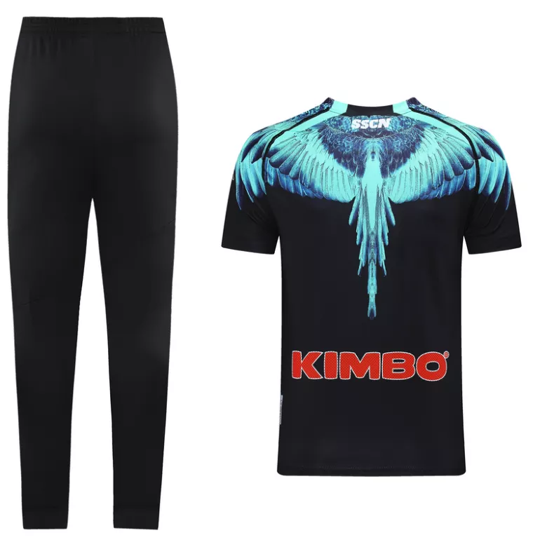 Napoli Training Kit 2021/22 - Blue&Black(Top+Pants) - gojersey