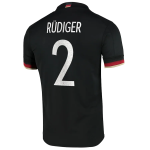 Germany RÜDIGER #2 Away Jersey 2020