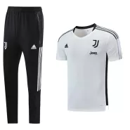 Juventus Training Kit 2021/22 - White&Black(Top+Pants) - goaljerseys