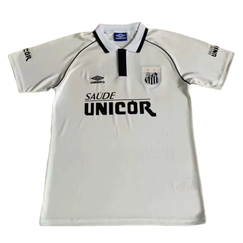 Santos FC Home Jersey Retro 1997 - gojersey