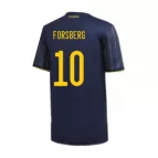 Sweden FORSBERG #10 Away Jersey 2020 - goaljerseys