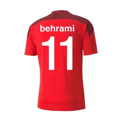Switzerland BEHRAMI #11 Home Jersey 2021 - gojersey