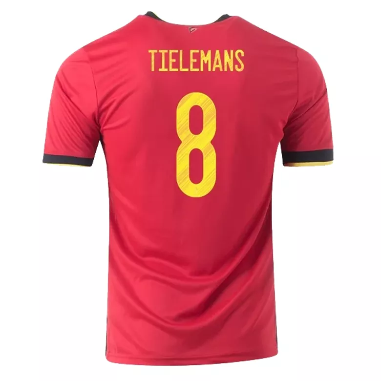 Belgium TIELEMANS #8 Home Jersey 2020 - gojersey