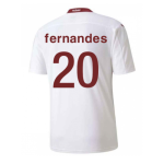 Switzerland FERNANDES #20 Away Jersey 2020