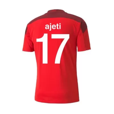 Switzerland AJETI #17 Home Jersey 2021 - gojersey