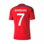 Switzerland EMBOLO #7 Home Jersey 2021 - goaljerseys