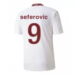 Switzerland SEFEROVIC #9 Away Jersey 2020 - goaljerseys