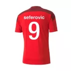 Switzerland SEFEROVIC #9 Home Jersey 2021 - goaljerseys