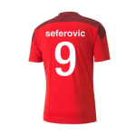 Switzerland SEFEROVIC #9 Home Jersey 2021