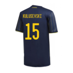 Sweden KULUSEVSKI #15 Away Jersey 2020